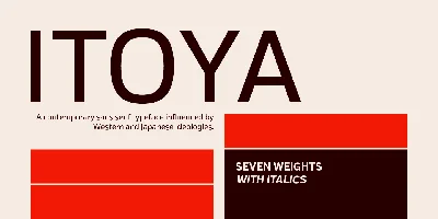 Itoya Font