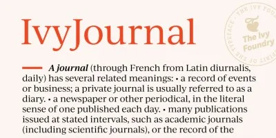 Ivy Journal Font