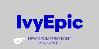 IvyEpic Font