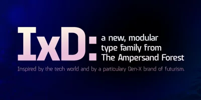 IxD Font