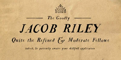 Jacob Riley Font