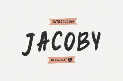 Jacoby Cool & Playful Font
