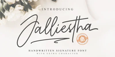 Jalliestha Font