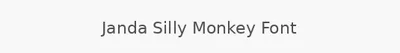 Janda Silly Monkey Font