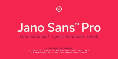 Jano Sans Pro Font