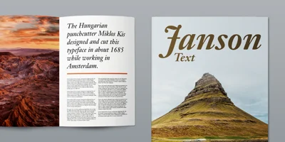 Janson Text Font