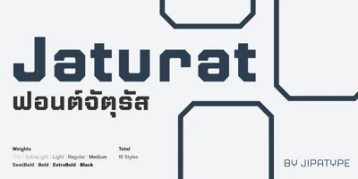 Jaturat Font