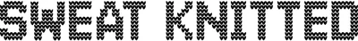 Jdr Sweatknitted Font