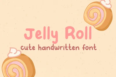 Jelly Roll - Handwritten Cute Font