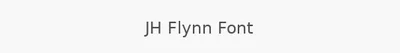 JH Flynn Font