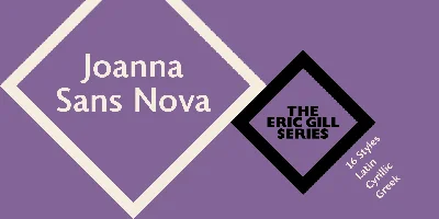 Joanna Sans Nova Font