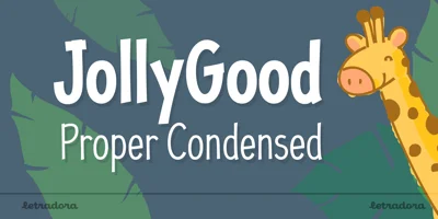 JollyGood Proper Condensed Font