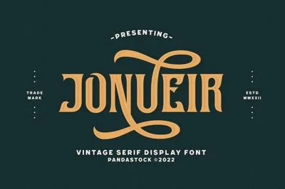 Jonueir - Modern Typeface