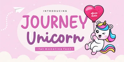 Journey Unicorn Font