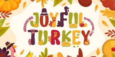 Joyful Turkey Font