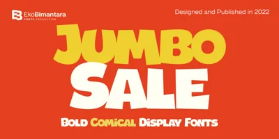 Jumbo Sale Font