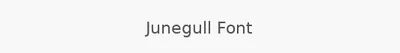 Junegull Font
