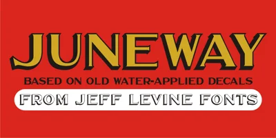 Juneway JNL Font
