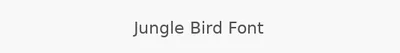 Jungle Bird Font