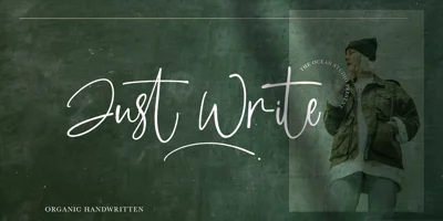 Just Write Font