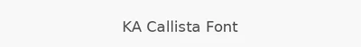 KA Callista Font