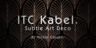 Kabel Font