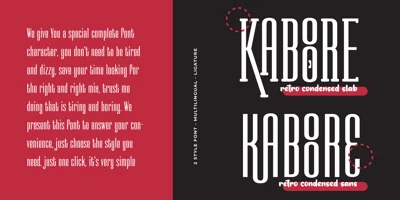 Kaboore Font