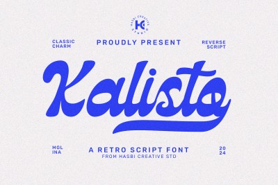 Kalisto - Retro Script Font