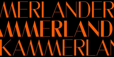 Kammerlander Font