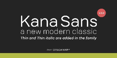 Kana Sans Font