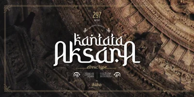 Kantata Aksara Font
