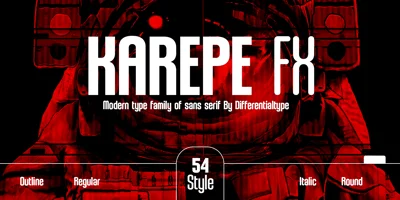 Karepe FX Font
