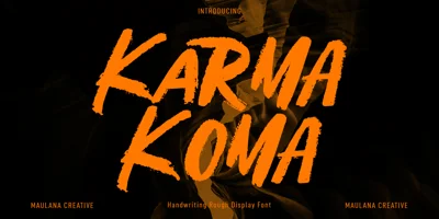 Karma Koma Font