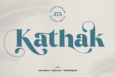 Kathak - Modern Classy Serif Font