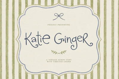 Katie Ginger Font
