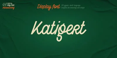 Katigert Font