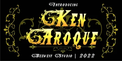 Ken Aroque Font