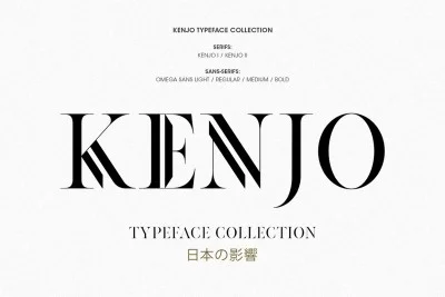 Kenjo Font Duo + Free Sans