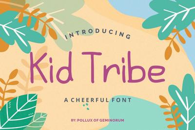 Kid Tribe - Cute Font Free Download