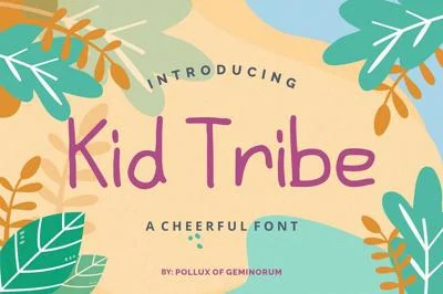 Kid Tribe - Cute Font