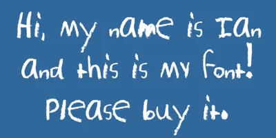 Kids Crayon Font