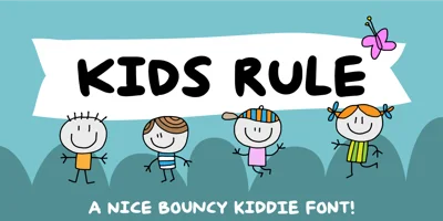 Kids Rule Font