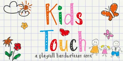 Kids Touch Font