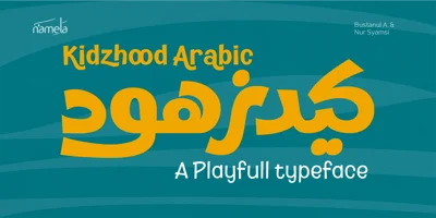 Kidzhood Arabic Font