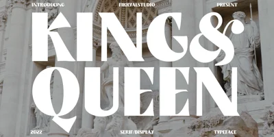 King & Queen Font