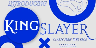 King Slayer Font