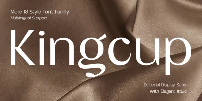 Kingcup Font