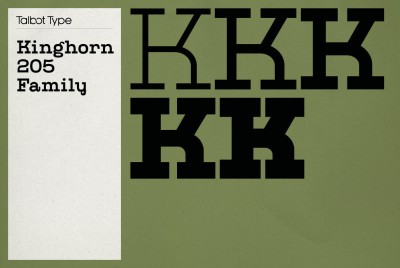Kinghorn 205 Font