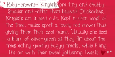 Kinglet Font
