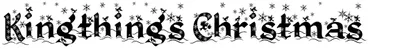 Kingthings Christmas Font